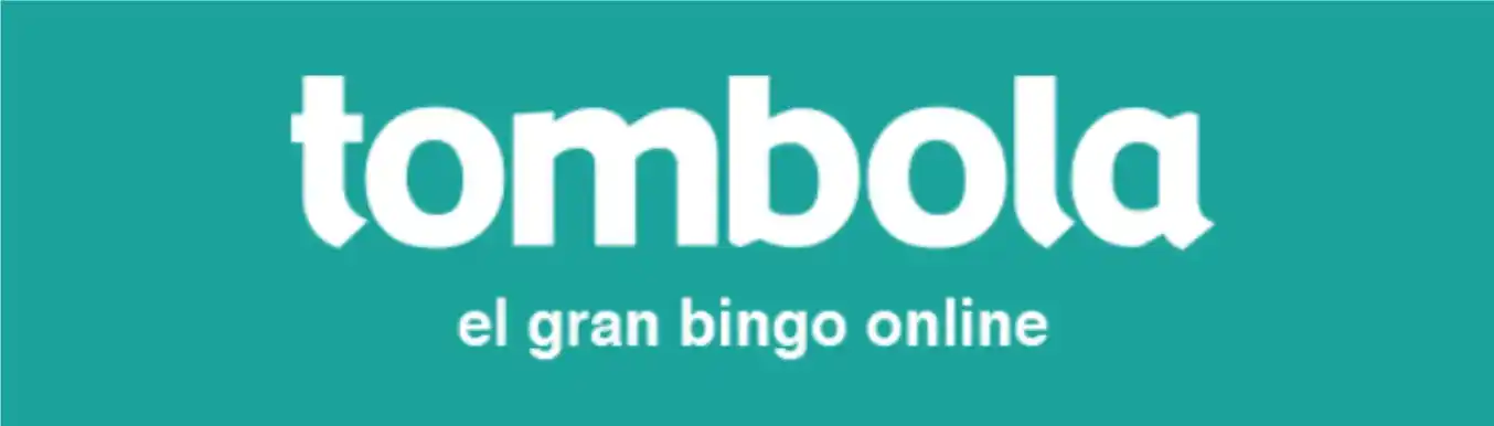 Logo de Tombola con el eslogan el gran bingo online